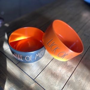 Rae Dunn Dog Bowls Set